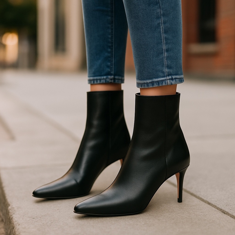 Katherine Kelly Rosie Ankle Black Boots